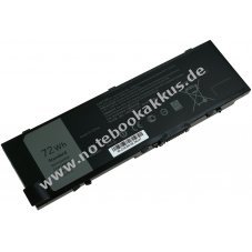 Akku fr Laptop Dell Precision 15 7510 Serie