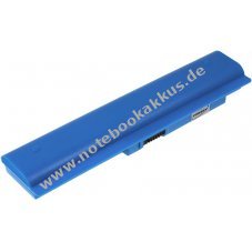 Akku fr Samsung N310 Serie/ Typ AA-PL0TC6B 6600mAh Blau