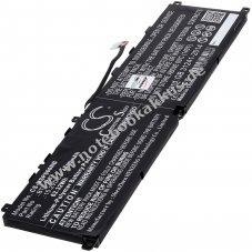 Akku passend fr Laptop MSI GP66, GP76, Leopard 10UG, Typ BTY-M57